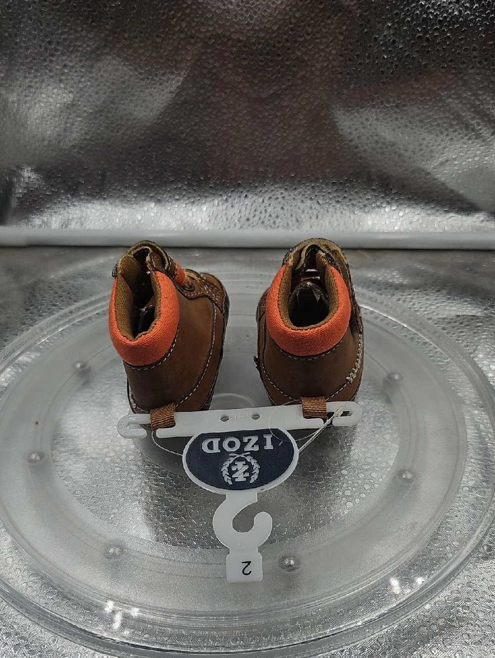 Tan And Brown Izod Shoes Size 2