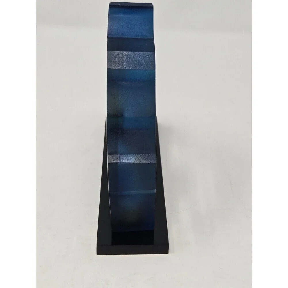 DISNEY PARKS WALT DISNEY WORLD ACRYLIC LUCITE STANDING CLOCK CASTLE FIREWORKS