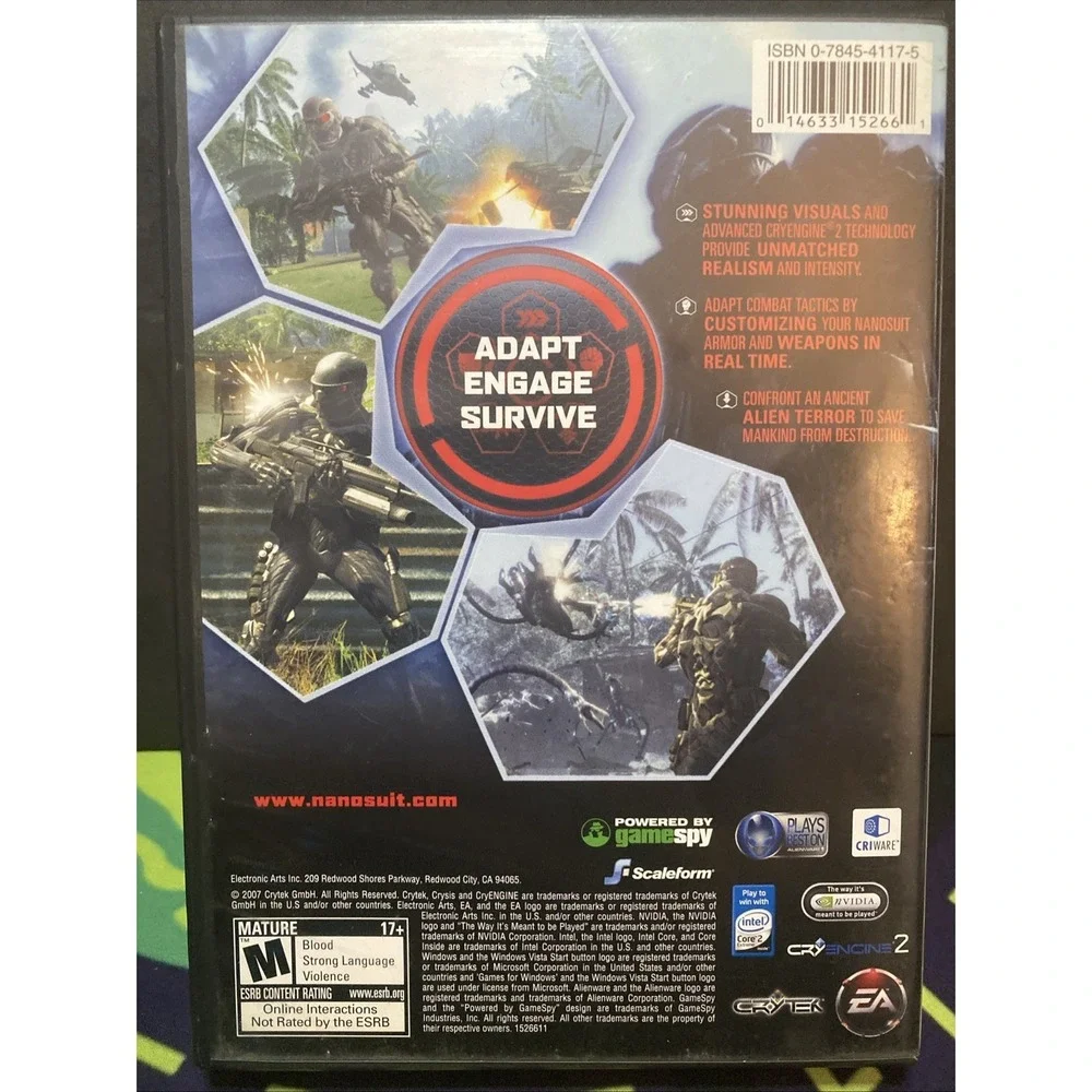 N/A crysis complete