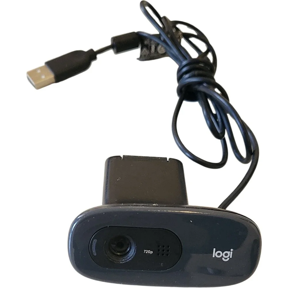 GENUINE Logitech C270‎ V-U0018 USB HD 720p Webcam - Built-in Microphone