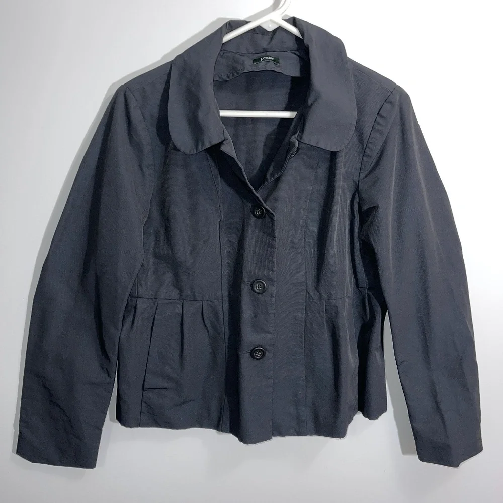J.Crew Button Down Rain‎ Coat Size XS/S