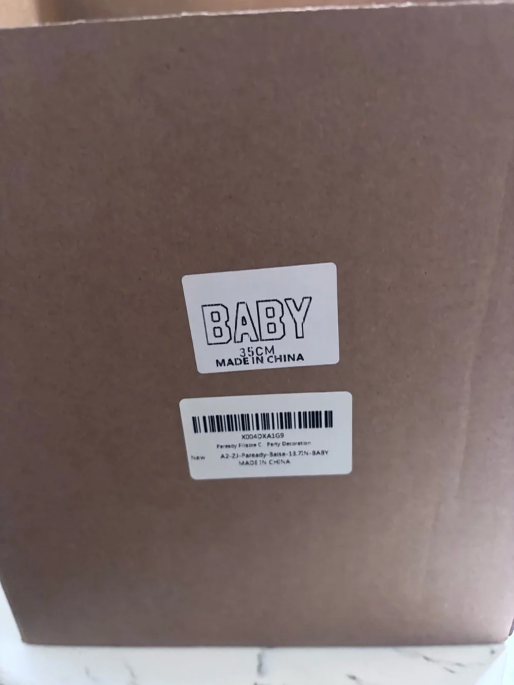 Paready white letter