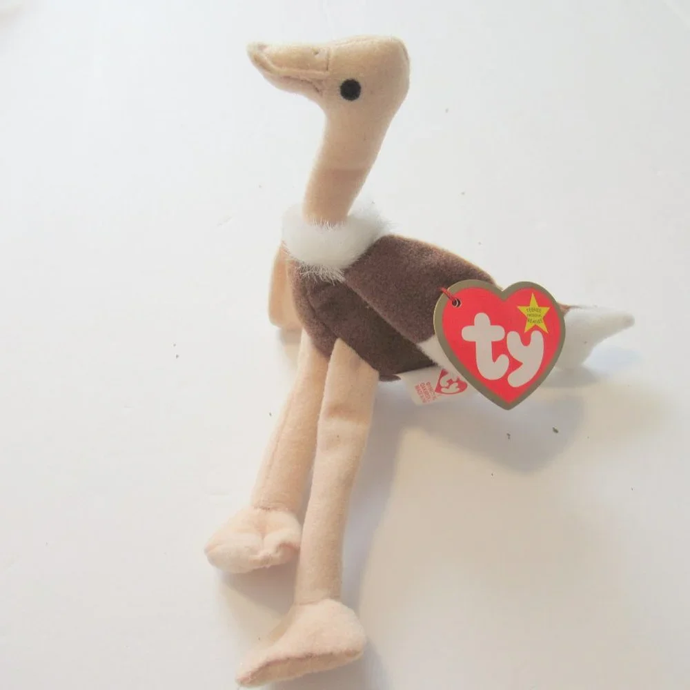 Catnip teenie Ostrich Toy