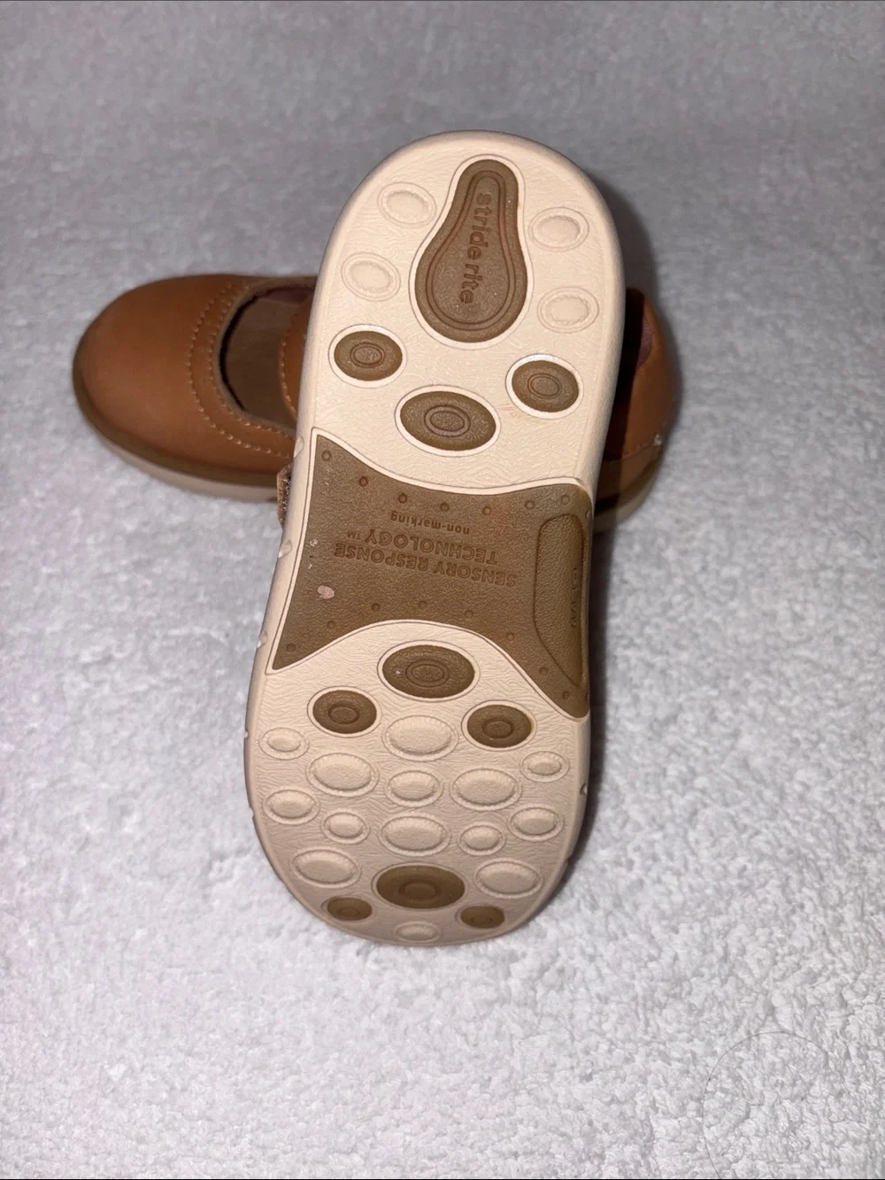 Stride Rite classic tan