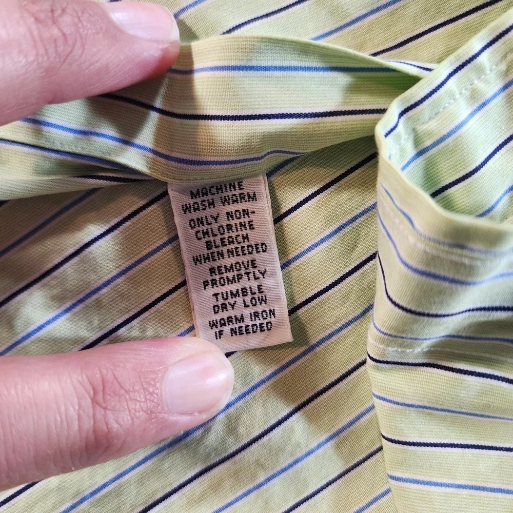 Vintage Polo Ralph Lauren Dress Shirt 17 34/35 Regent Classic Fit‎ Multicolored