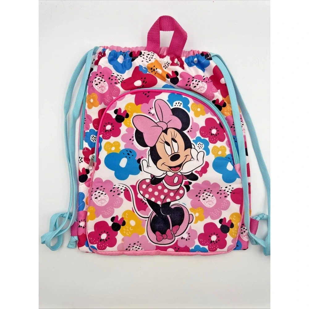 Rare Disney Minnie‎ Mouse Cinch  Backpack