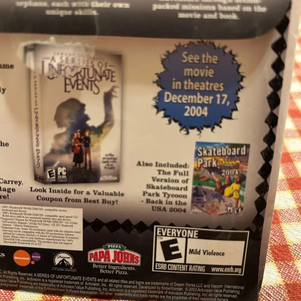 Activision 2004 lemony