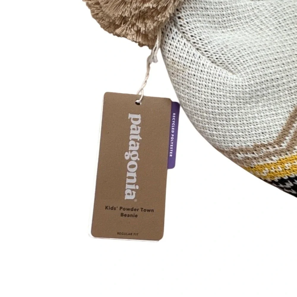 Patagonia Youth Powder Town Beanie‎ NWT