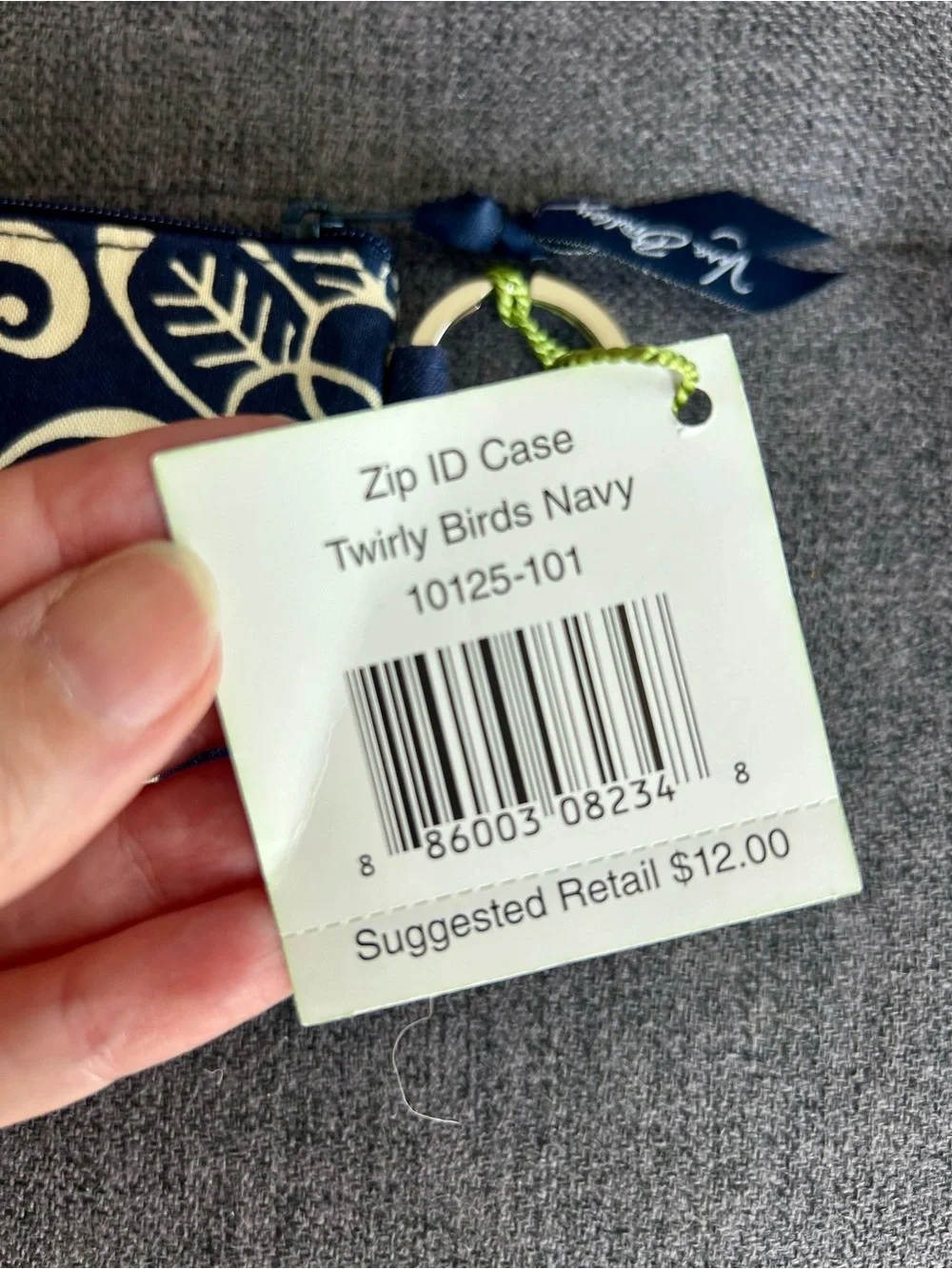 Vera Bradley navy white