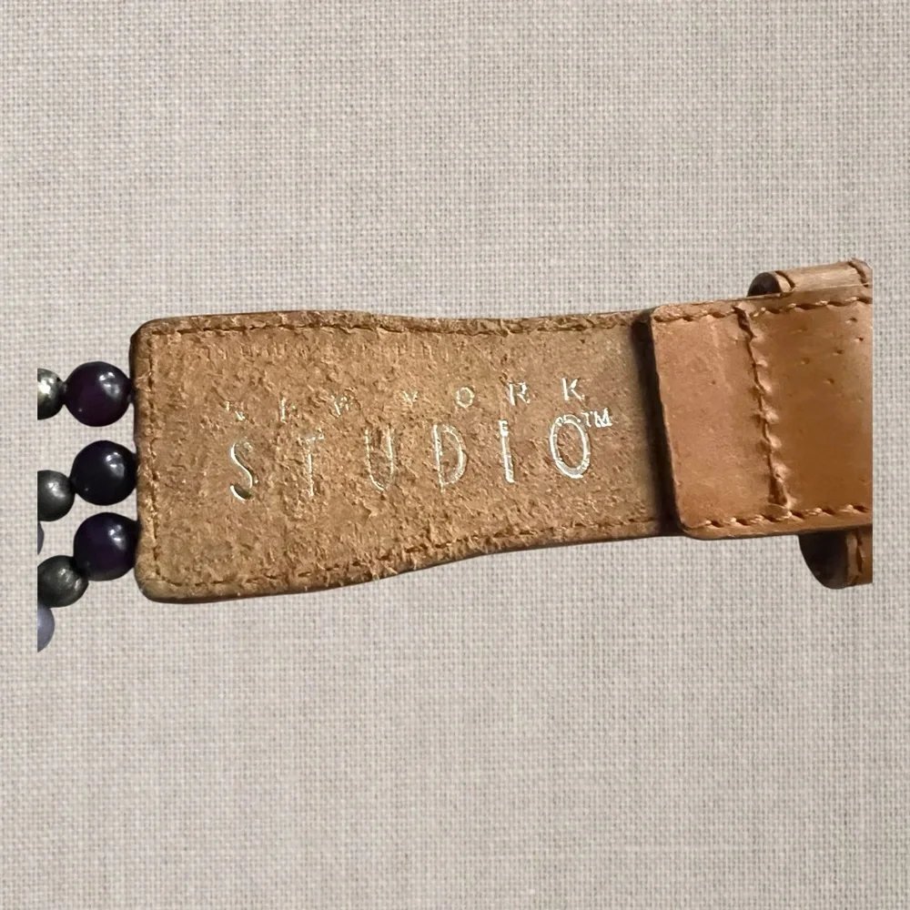 New York Studio vtg leather