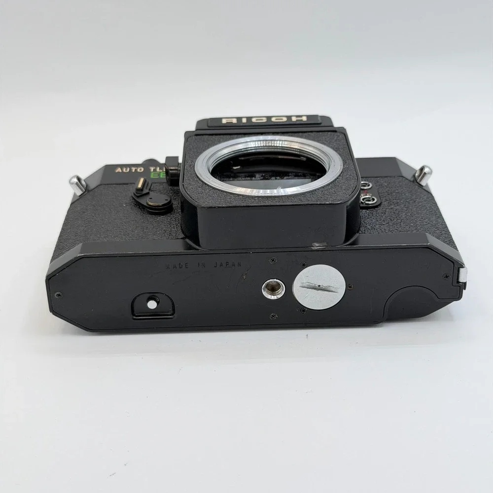 Ricoh Auto TLS EE 35mm SLR Film Camera Body Black M42 Mount Vintage 0711417