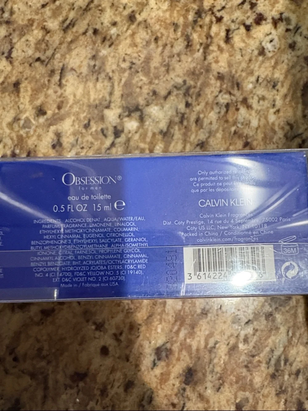 Calvin Klein Men's Mini Cologne Quartet -‎ Amber, Blue, Pale Yellow, Clear