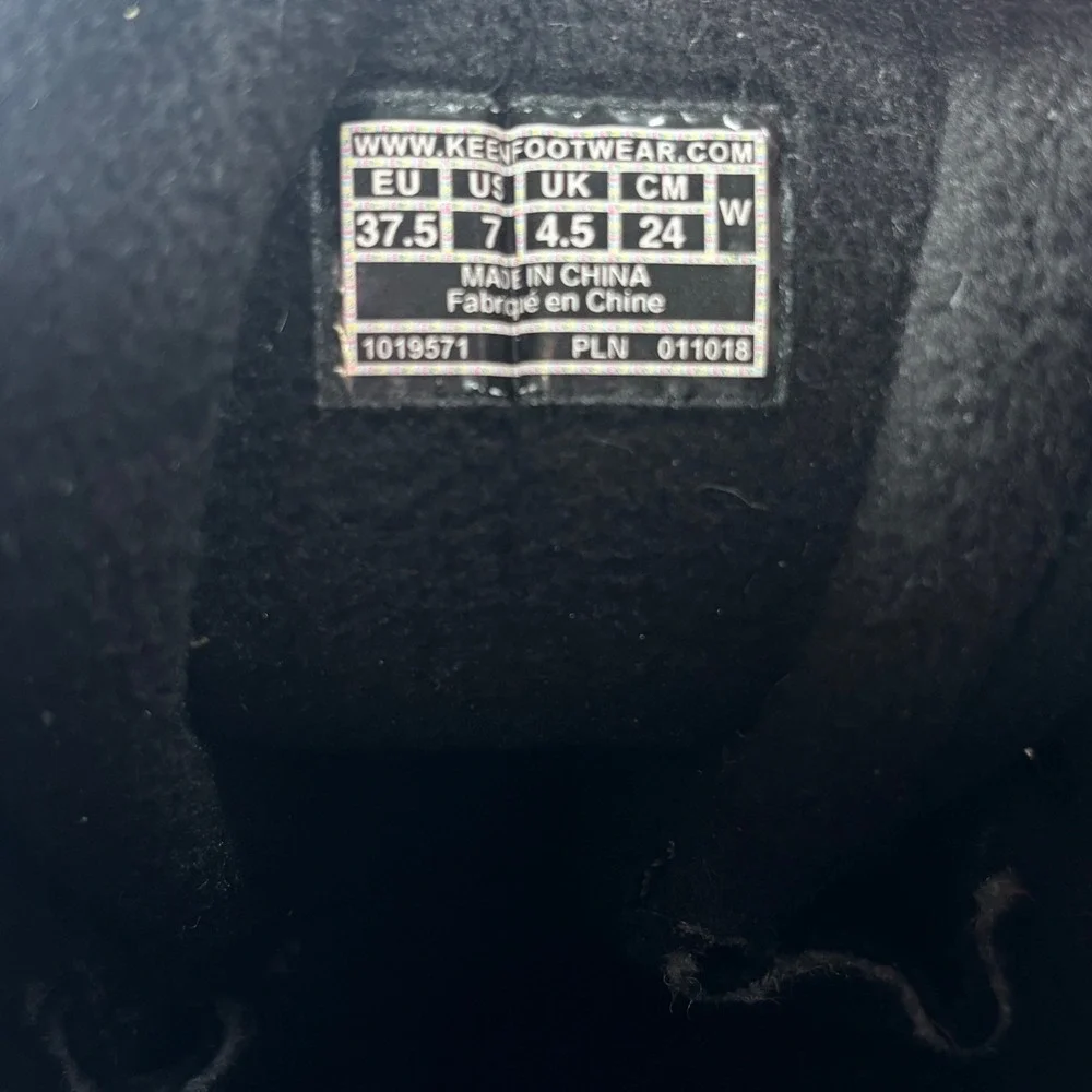 Keen only worn