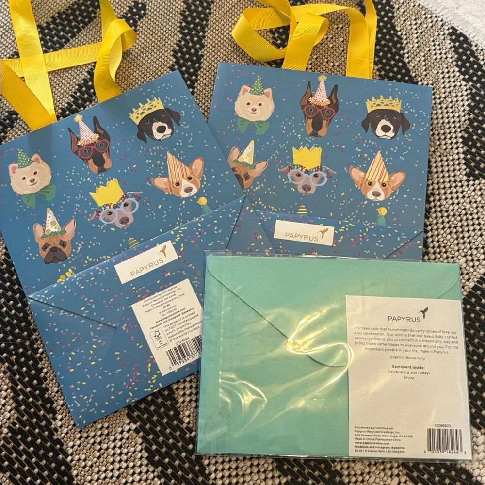 Papyrus gift shipping glasses