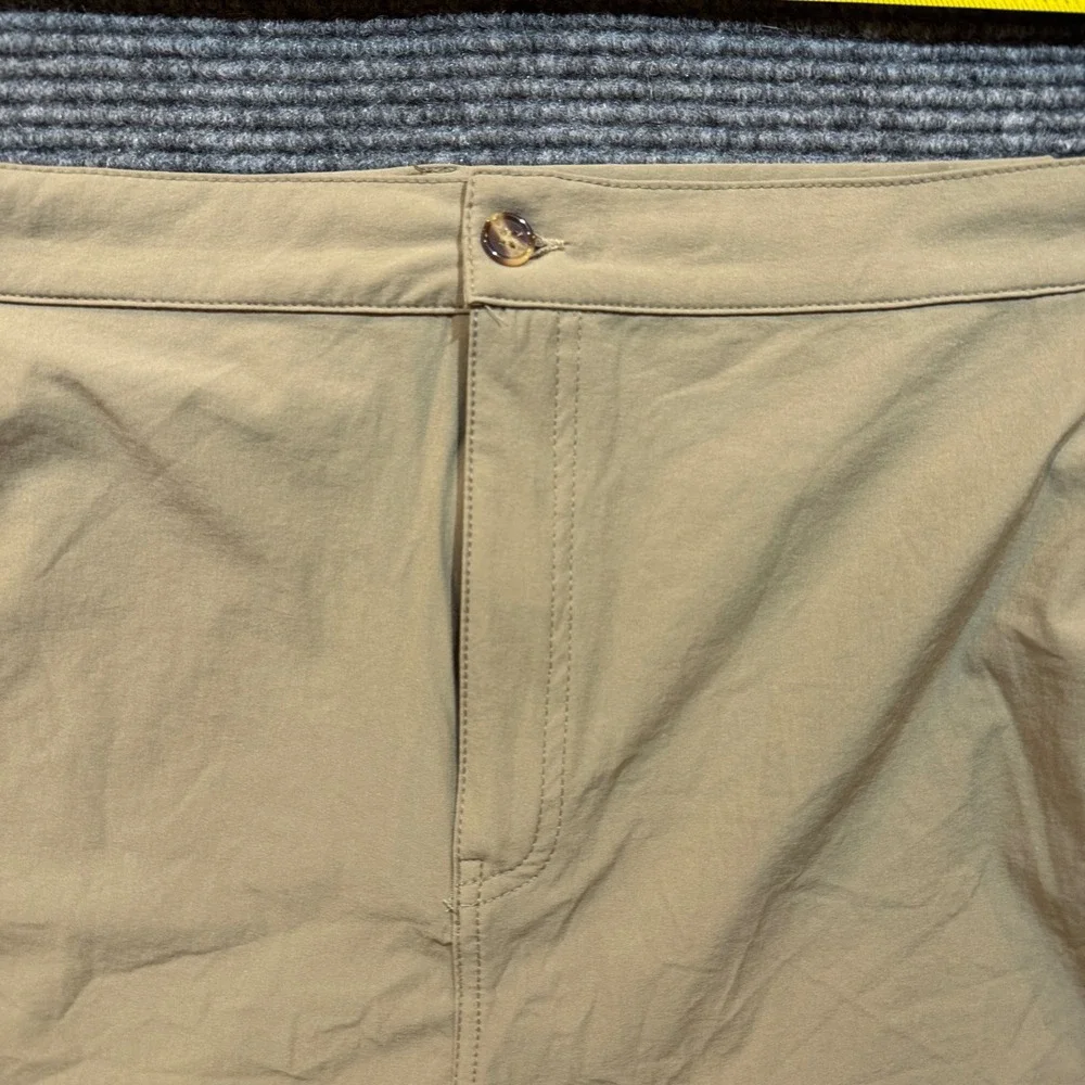 Cakulo Cargo Shorts EUC 4XL Khaki Tan Stretch Lightweight Hiking Performance