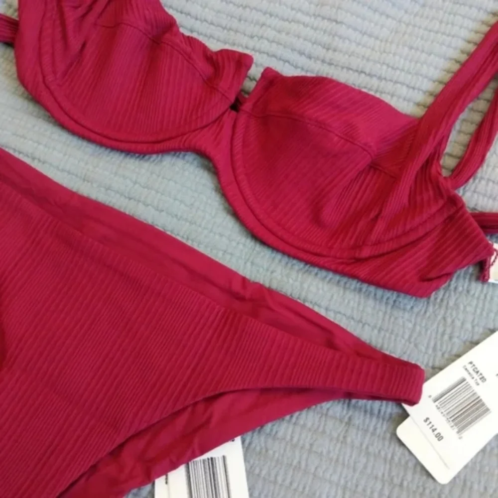 L*Space Bikini Camellia Top Camacho Bottoms Set