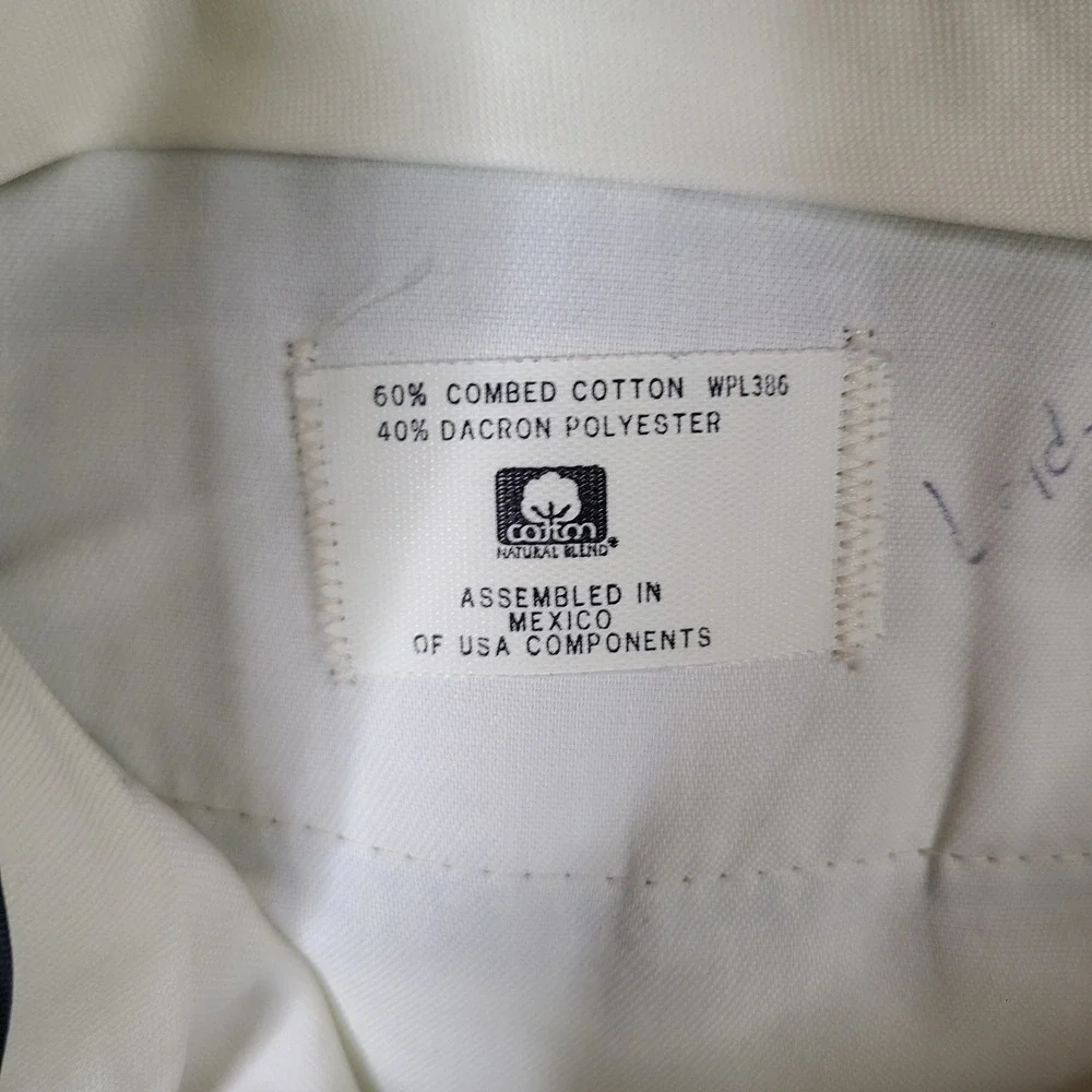 Vintage Haggar Suit Mens 42R Beige 2 Piece Cotton Blend Blazer Pants‎ 35x25