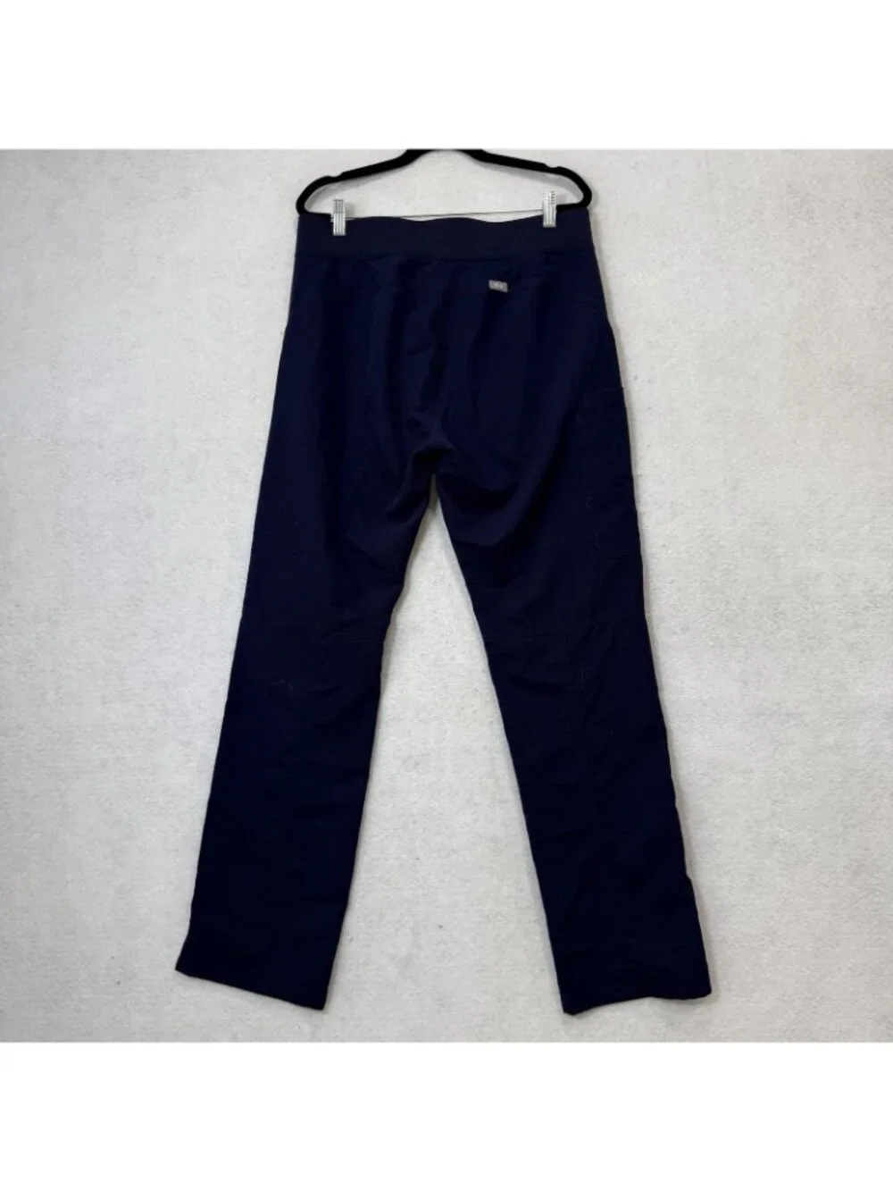 FIGS Scrub Pants Mens Medium Tall Blue Technical Collection Cargo Drawstring