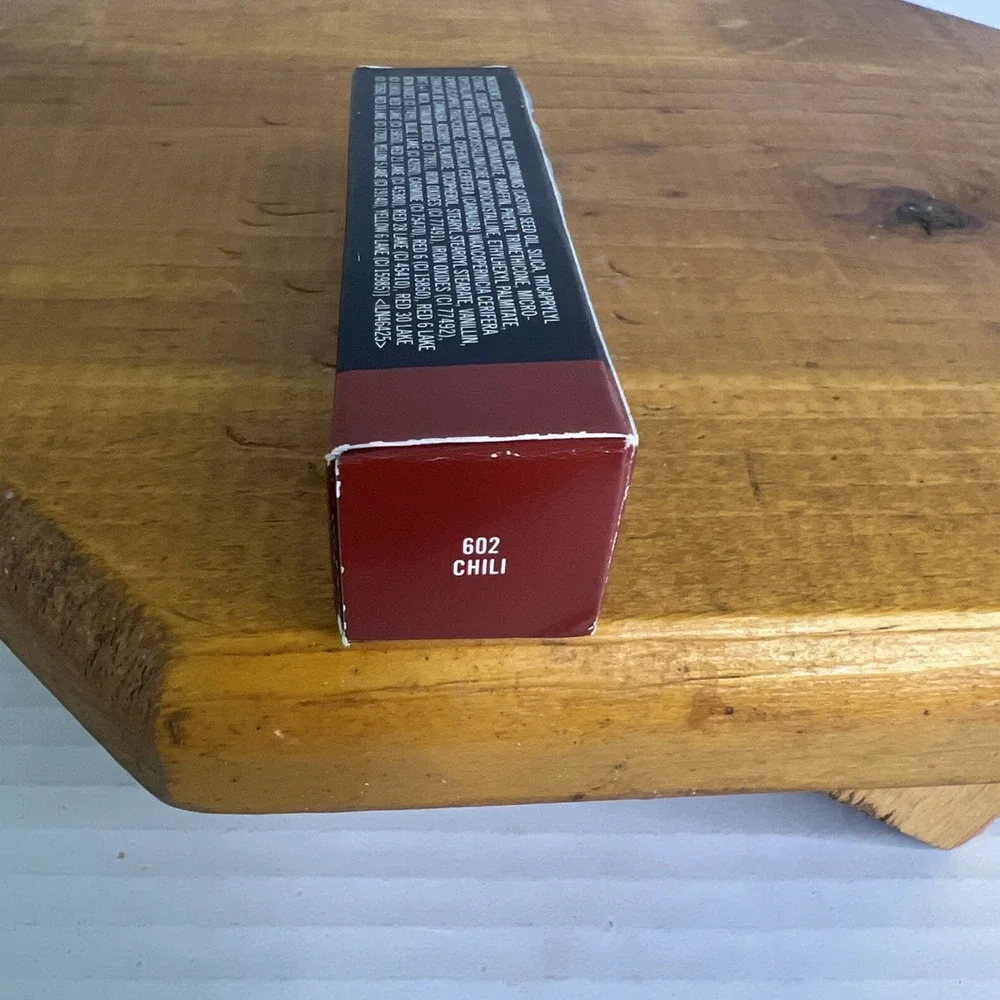 MAC #602‎ CHILI  Matte Lipstick 3 g .10 oz Warm Brick Red Full-size