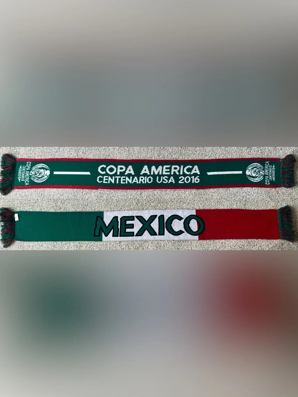 Copa America Centenario 2016 Mexico Soccer Scarf
