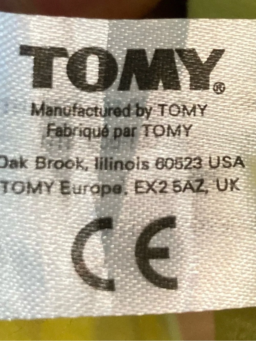 Tomy officially licensed