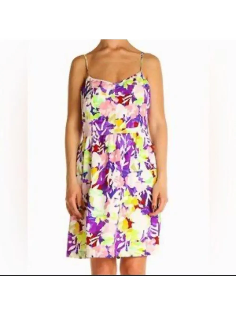 J. Crew Floral Seaside Cami Dress