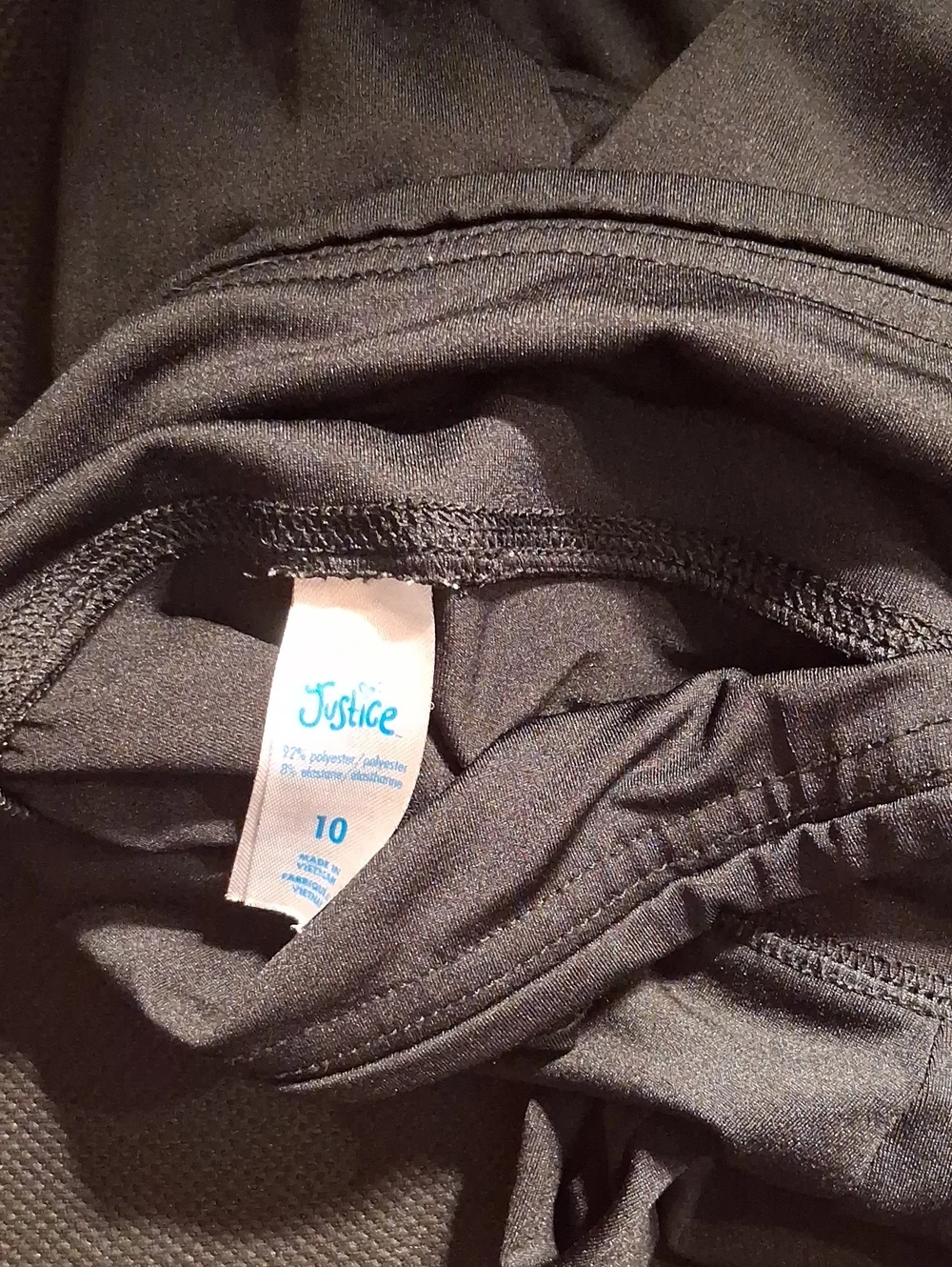 Justice sleek black