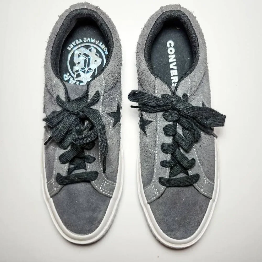 Converse Chuck Taylor One Star OX 263680C Gray Sneakers Boys Size 6 Kids Youth