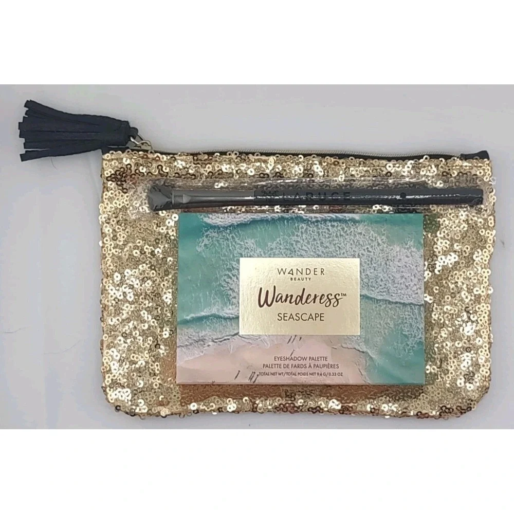 Wander Beauty Wanderess SEASCAPE Eyeshadow Palette Full‎ Size 6 Shades