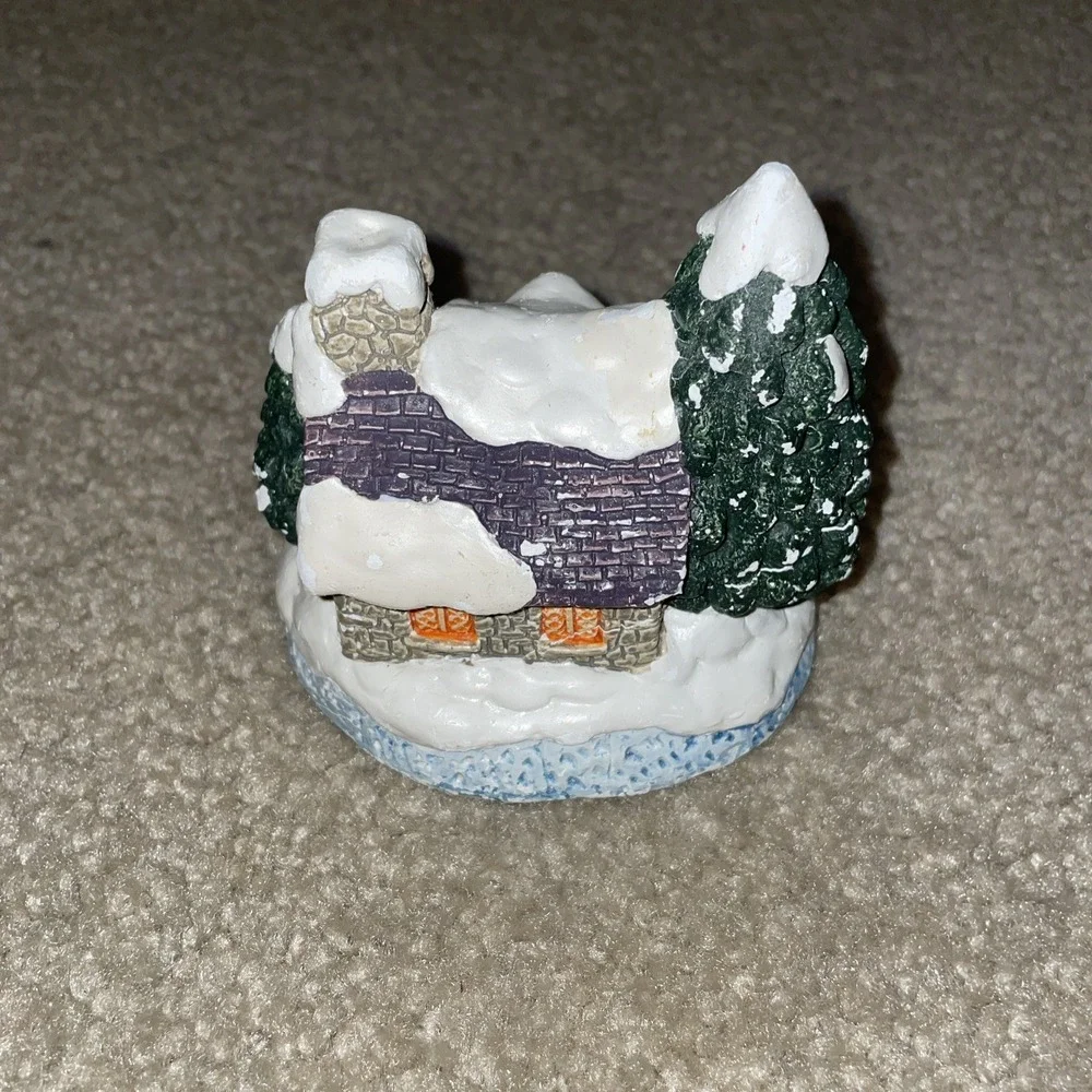 Christmas house miniature winter