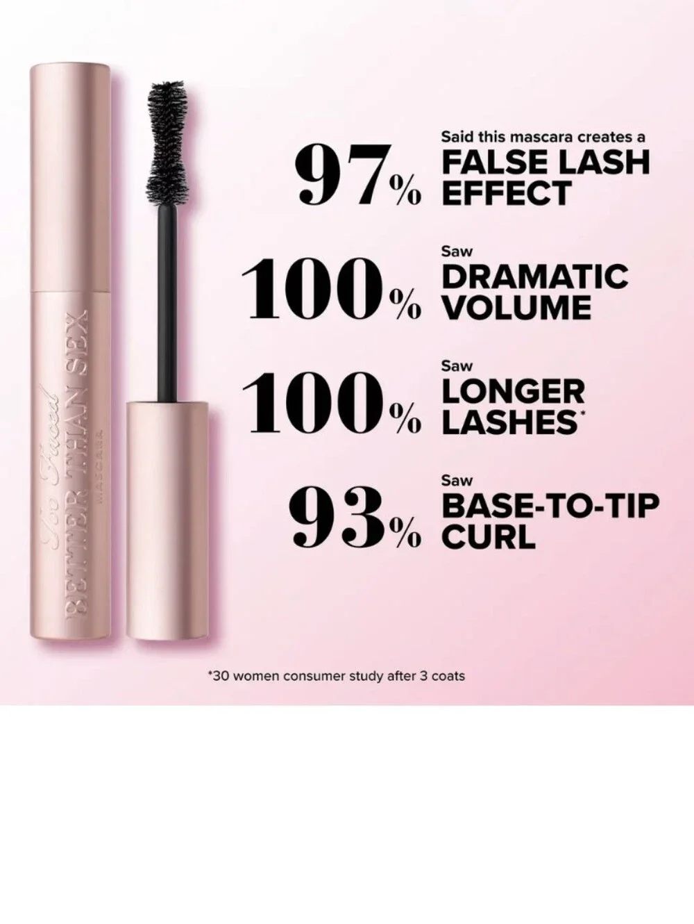 Too Faced volumizing lengthening