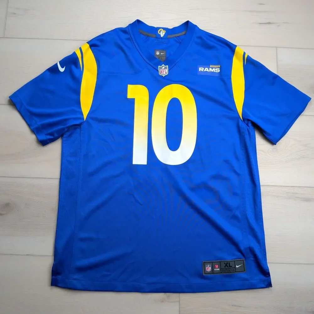 Nike Cooper Kupp Los Angeles Rams Jersey Mens XL NFL On Field‎ Vapor Limited