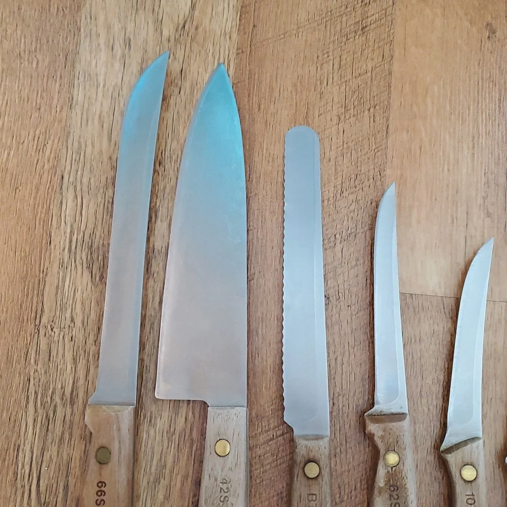 Chicago Cutlery vintage walnut