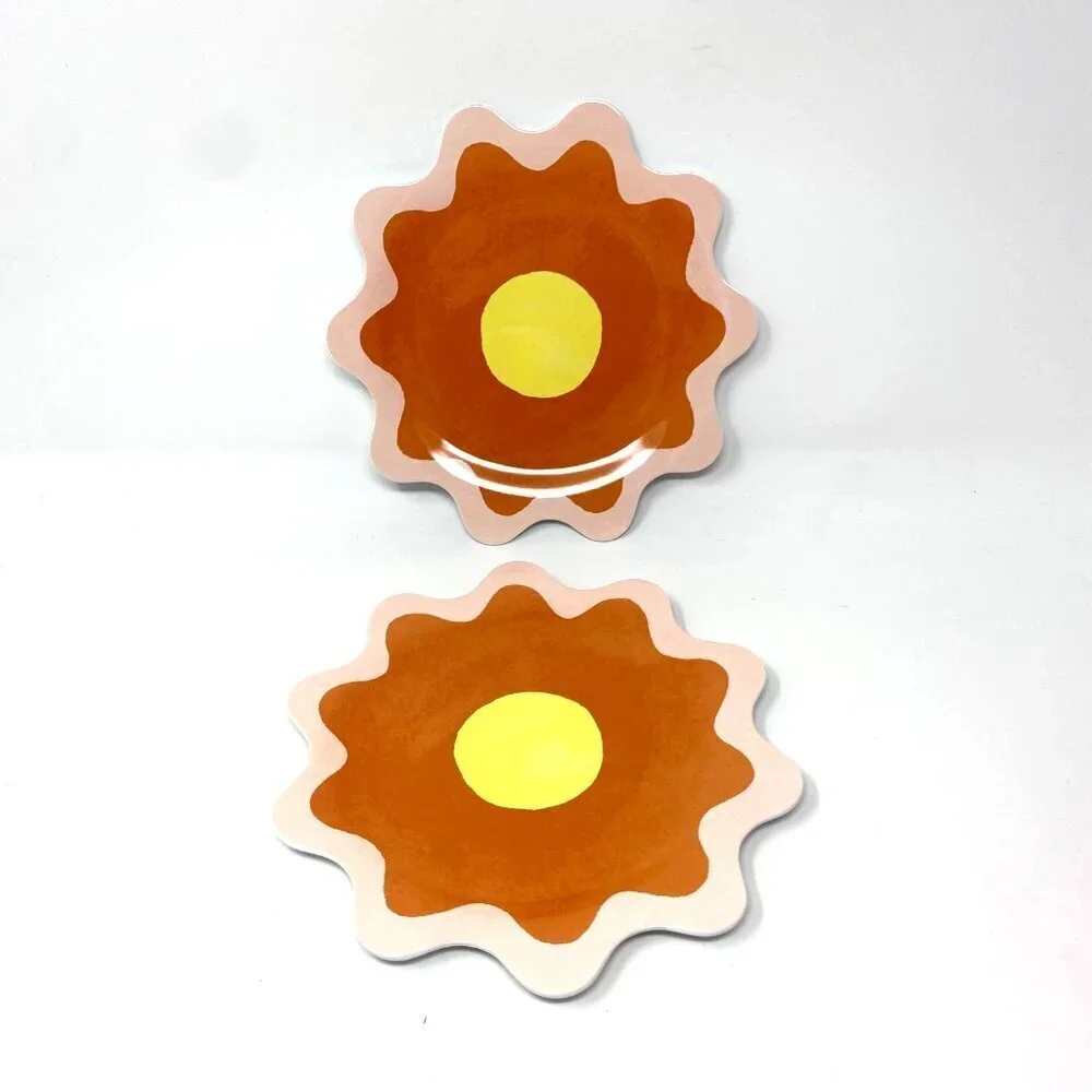 Target Set of 2 Melamine Figural Flower 9