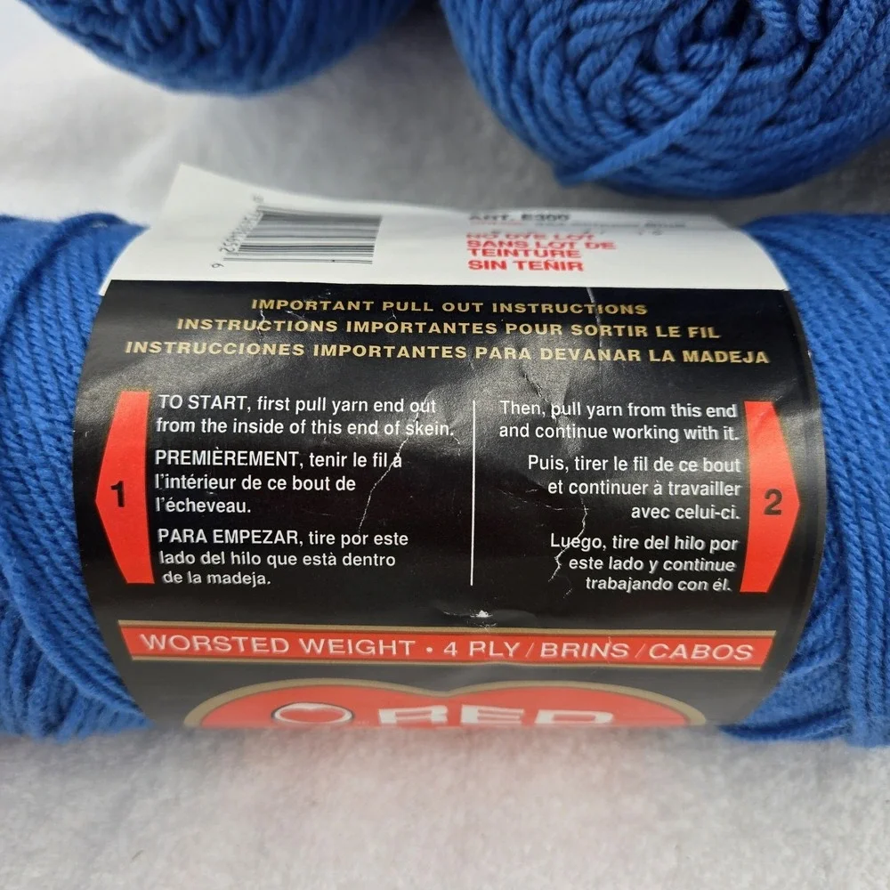Red Heart new yarn