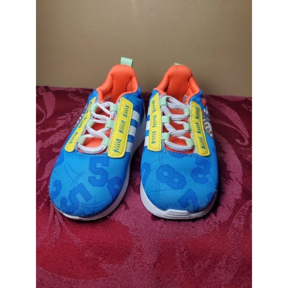 Adidas Racer TR21‎ Mickey Infant Sz 6K Blue Sneakers Running Shoes