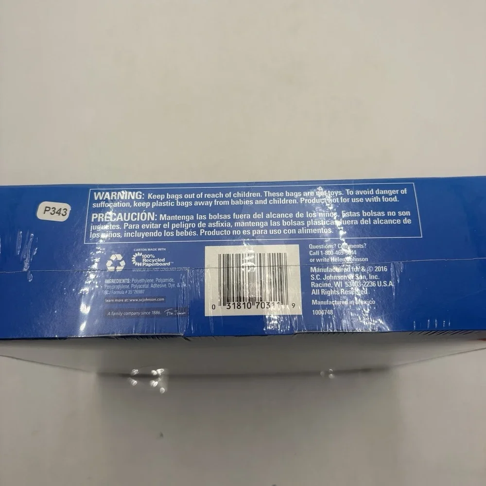 Ziploc space bag