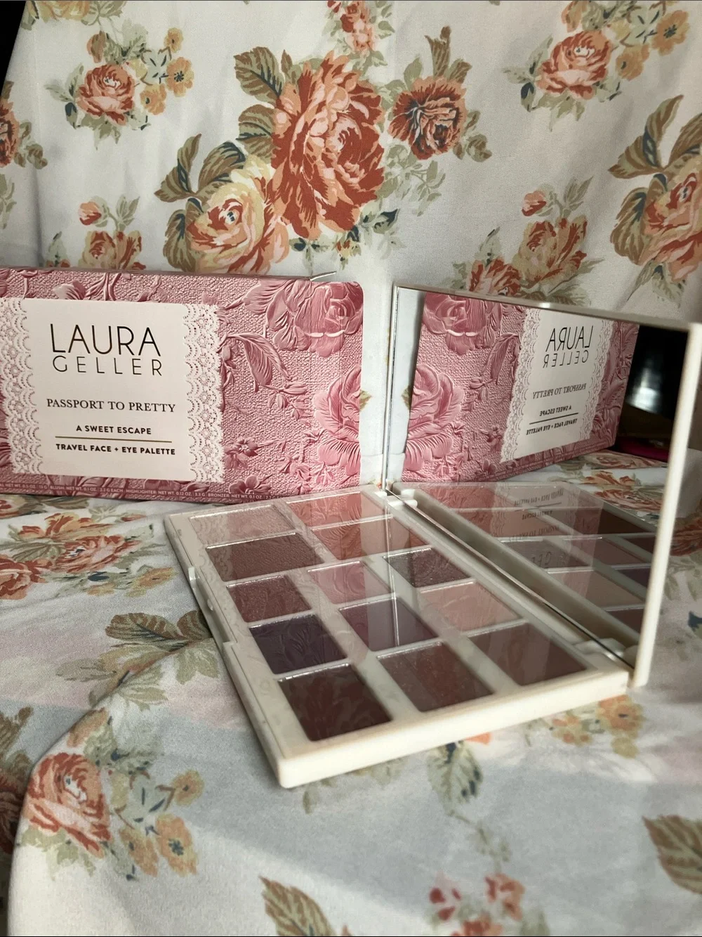 Laura Geller-& Watercolor Multi Eyeshadow Palettes& travel, face, & eye palette