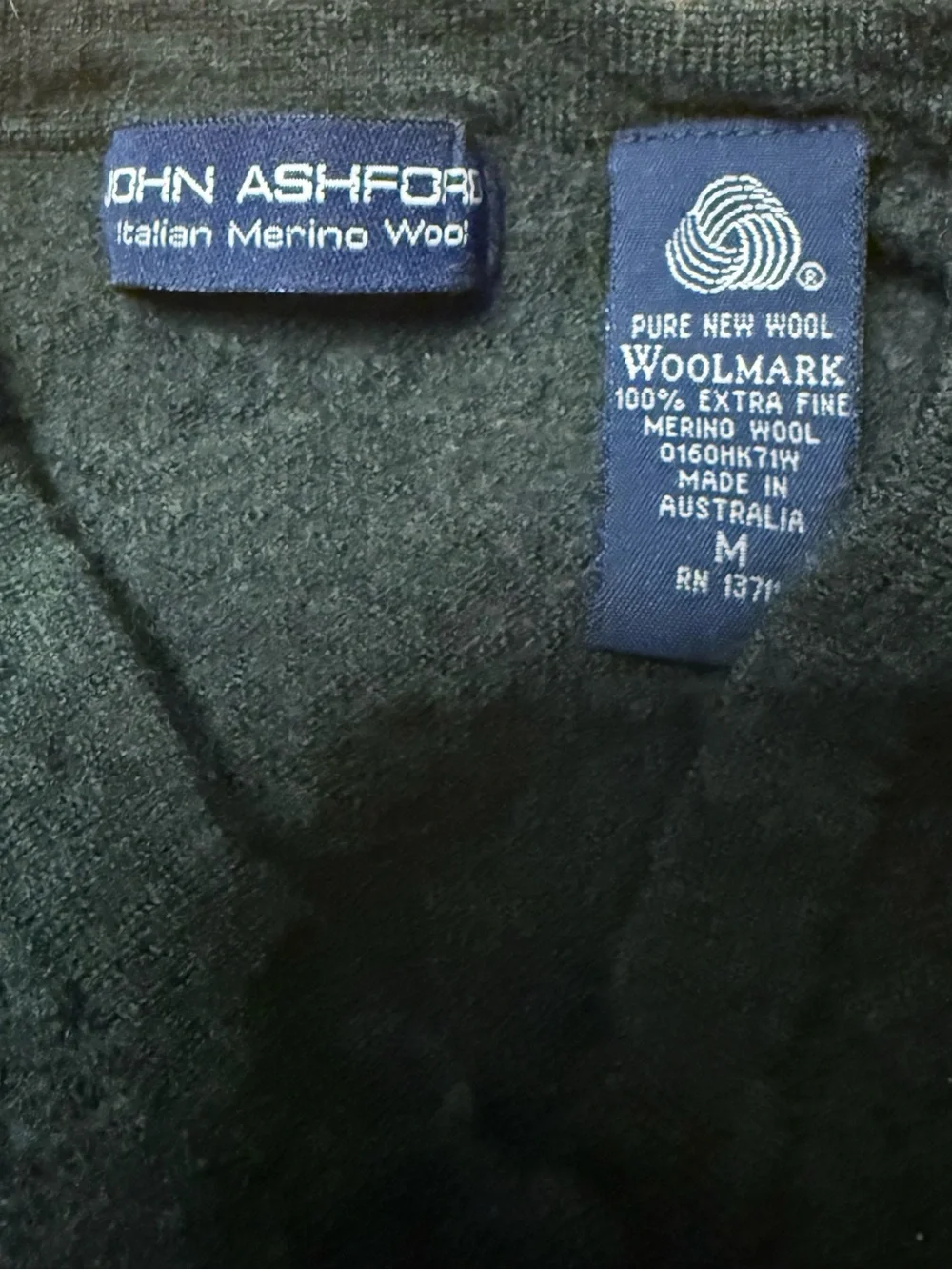 John Ashford sleeveless neck