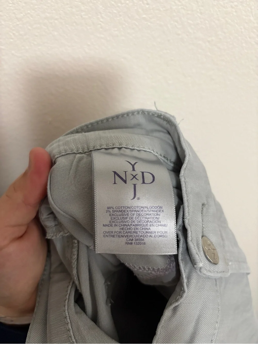 NYDJ cropped straight