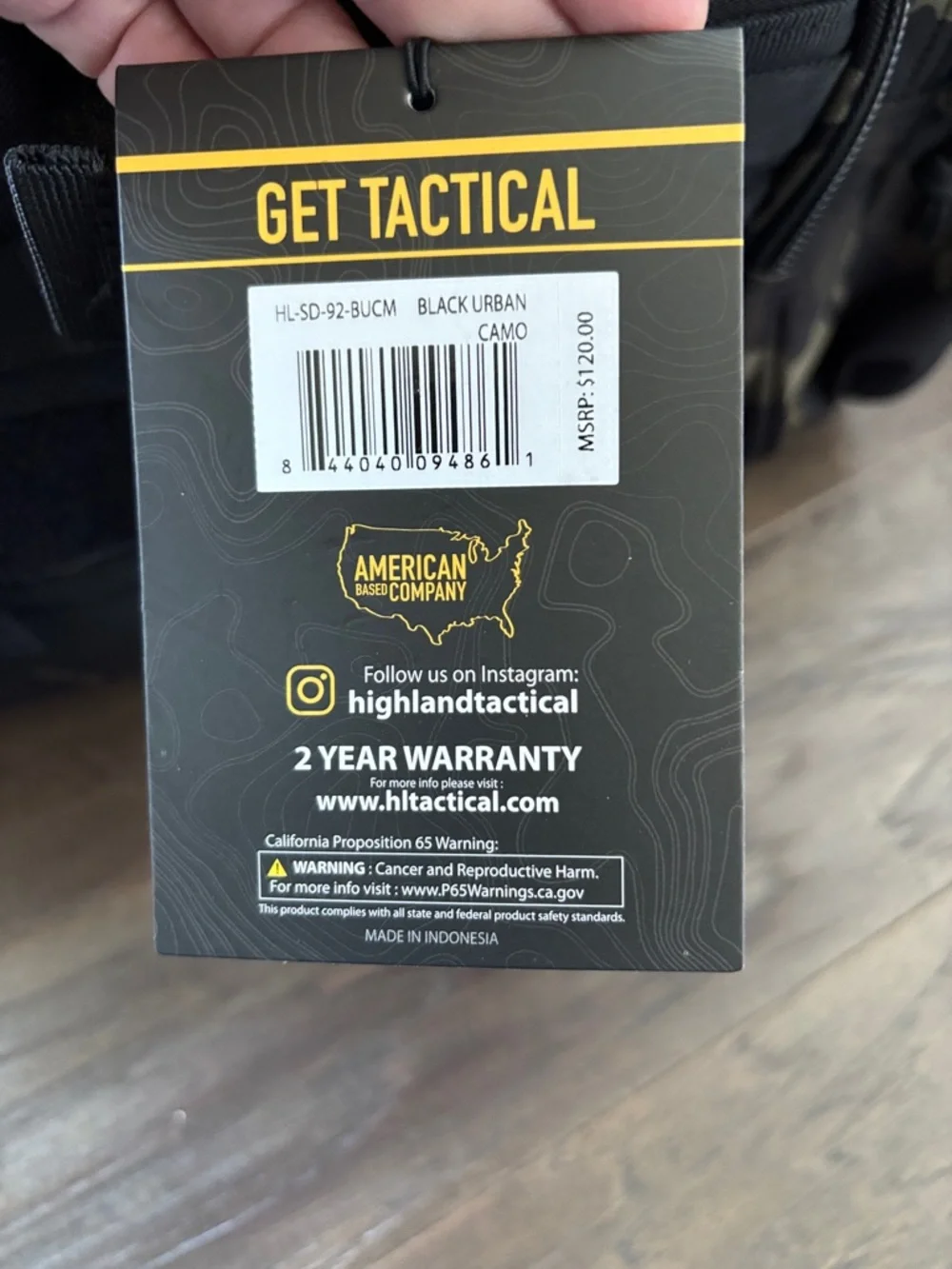 Highland Tactical new tags