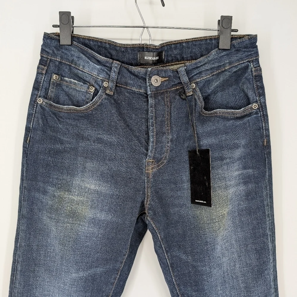 Bluecarats men distressed