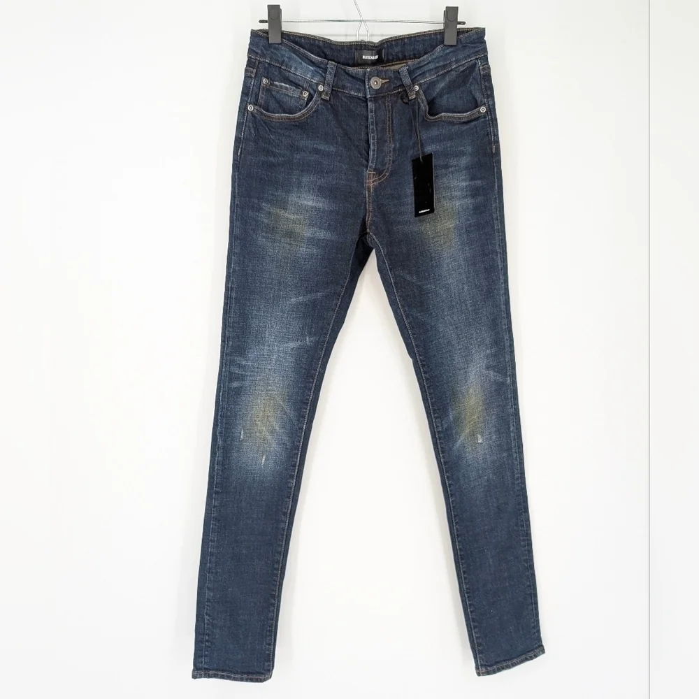 Bluecarats Men's Distressed Slim Fit Jeans SZ 31