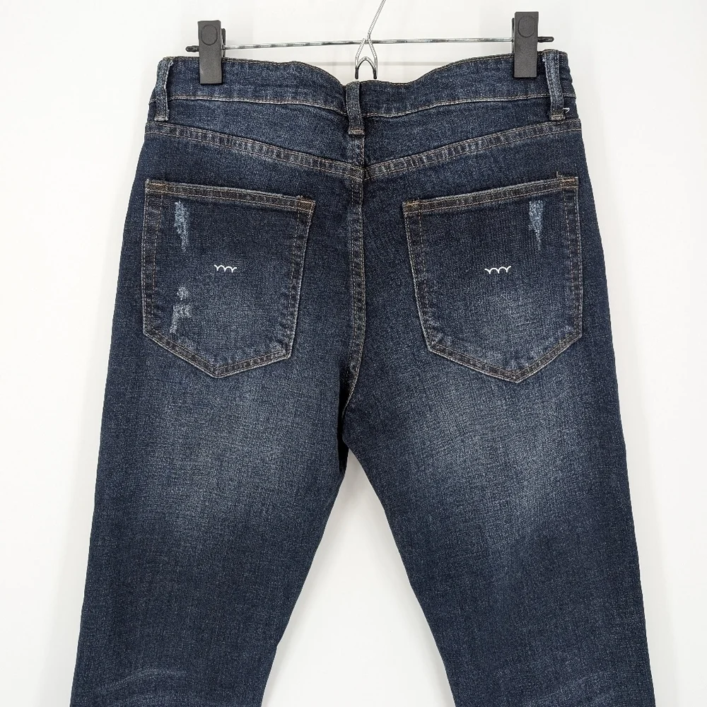 Bluecarats men distressed