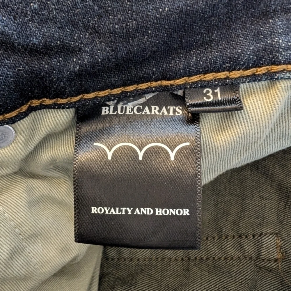 Bluecarats men distressed