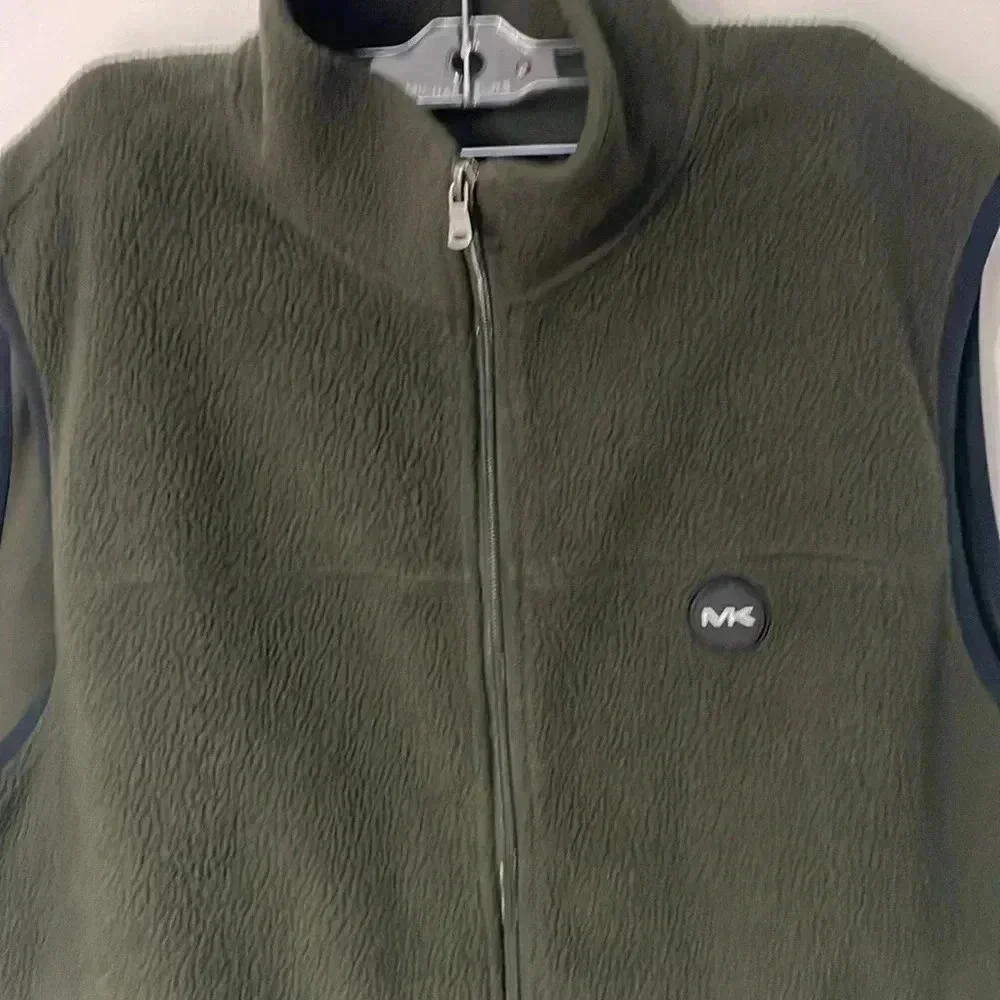 Michael kors full zip vest