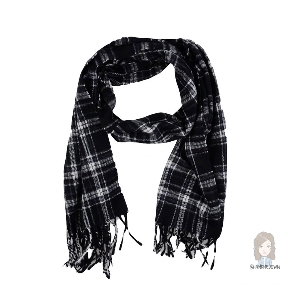 NWOT! Golden Goose Deluxe Brand Goldeny Plaid Scarf