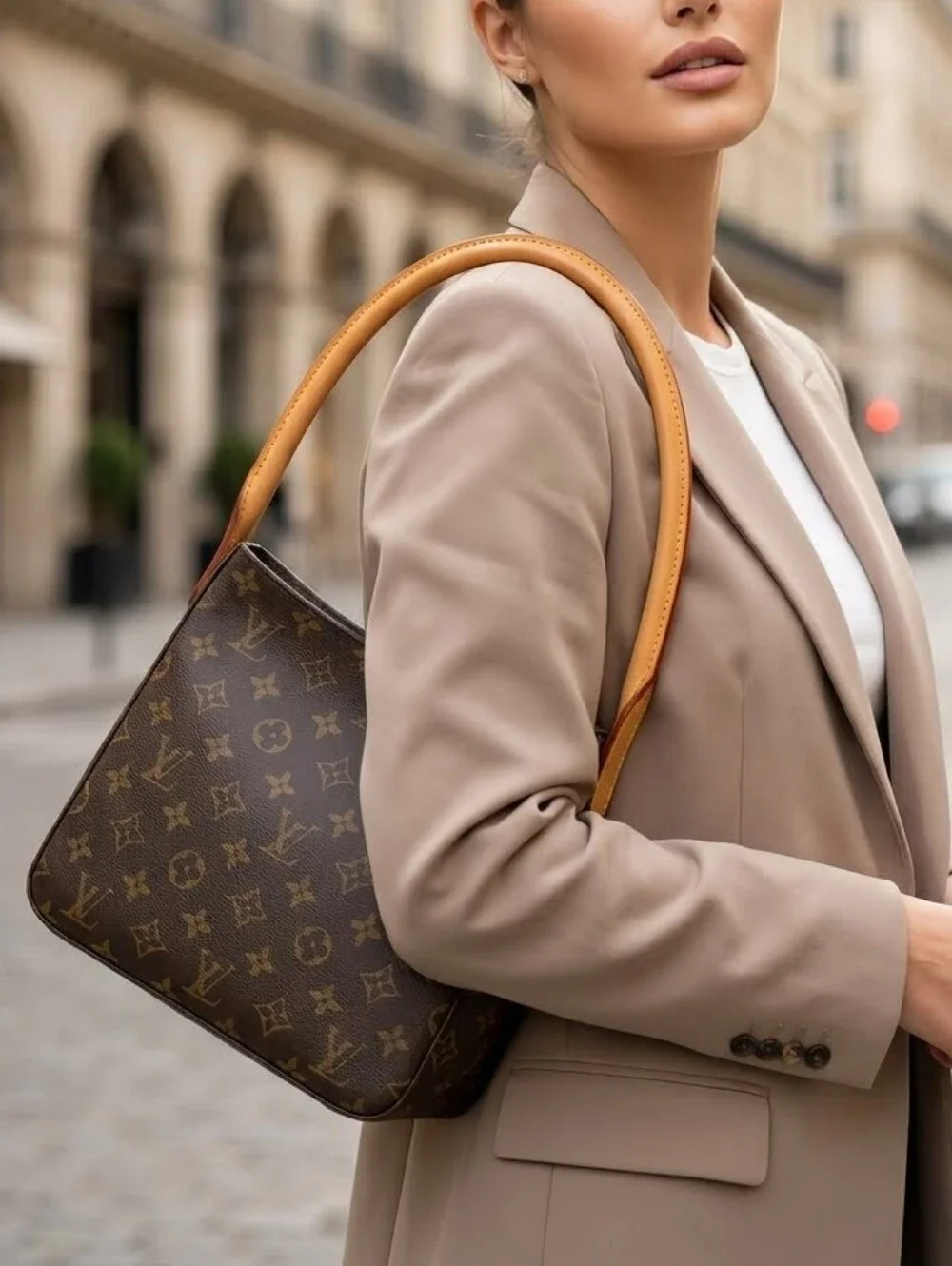 Louis Vuitton Monogram Looping MM Shoulder Bag