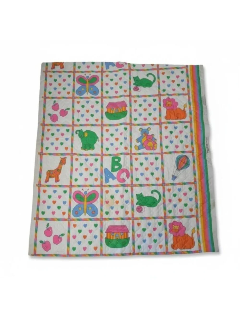 General Greetings Co. Fabric By F.C.I. BABY QUILT PANEL 48