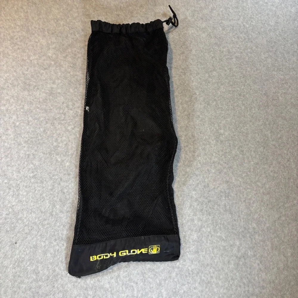 Body Glove Mesh Equipment Bag Unisex OS Black Good Drawstring Shoulder Strap